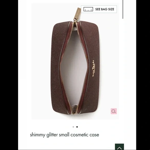 Kate Spade Glitter Make Up Bag - Picture 6 of 7